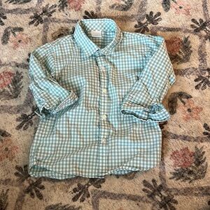 Toddler boy button down
